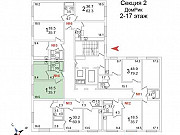 1-комнатная квартира, 36 м², 5/17 эт. Москва