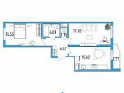 2-комнатная квартира, 61 м², 18/19 эт. Санкт-Петербург