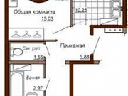 2-комнатная квартира, 49 м², 4/9 эт. Ульяновск