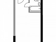 1-комнатная квартира, 24 м², 2/26 эт. Москва