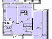 2-комнатная квартира, 61 м², 4/16 эт. Иркутск