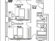 3-комнатная квартира, 99 м², 10/25 эт. Москва