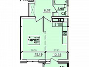 1-комнатная квартира, 40 м², 6/16 эт. Иркутск