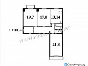 3-комнатная квартира, 87 м², 9/10 эт. Москва