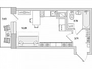 Студия, 28 м², 17/24 эт. Санкт-Петербург