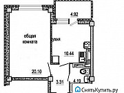 1-комнатная квартира, 43 м², 10/13 эт. Батайск