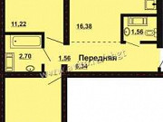 3-комнатная квартира, 60 м², 8/10 эт. Челябинск