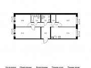 3-комнатная квартира, 79 м², 5/17 эт. Москва