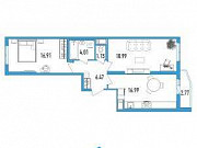 2-комнатная квартира, 65 м², 19/19 эт. Санкт-Петербург