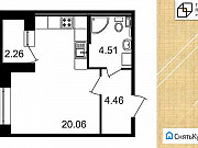 Студия, 29 м², 2/17 эт. Санкт-Петербург