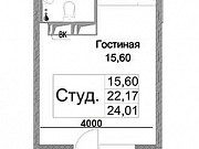 Студия, 24 м², 1/7 эт. Санкт-Петербург