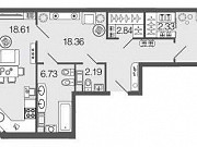 2-комнатная квартира, 79.3 м², 5/8 эт. Санкт-Петербург