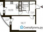 1-комнатная квартира, 40.2 м², 9/20 эт. Санкт-Петербург