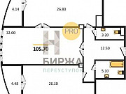 2-комнатная квартира, 105.7 м², 8/13 эт. Санкт-Петербург