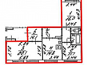 3-комнатная квартира, 79.7 м², 3/12 эт. Санкт-Петербург