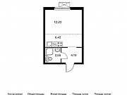 1-комнатная квартира, 25.4 м², 7/20 эт. Москва