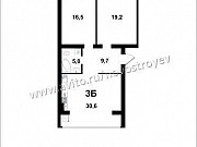 3-комнатная квартира, 83.6 м², 2/3 эт. Бузулук