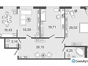 3-комнатная квартира, 120 м², 2/8 эт. Санкт-Петербург