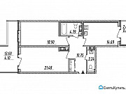 2-комнатная квартира, 79 м², 9/10 эт. Санкт-Петербург