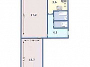 2-комнатная квартира, 44.6 м², 5/5 эт. Красноярск
