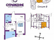 1-комнатная квартира, 38.2 м², 7/17 эт. Владимир