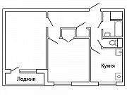 2-комнатная квартира, 45 м², 4/10 эт. Кемерово