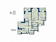 3-комнатная квартира, 87.7 м², 10/10 эт. Сарапул