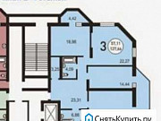 3-комнатная квартира, 132 м², 4/27 эт. Новосибирск