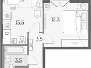 1-комнатная квартира, 35.6 м², 11/18 эт. Санкт-Петербург