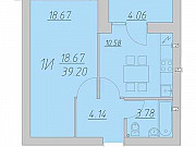 1-комнатная квартира, 39.2 м², 7/9 эт. Стерлитамак