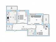 3-комнатная квартира, 83 м², 3/22 эт. Санкт-Петербург