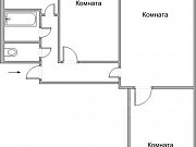 3-комнатная квартира, 57.5 м², 2/9 эт. Санкт-Петербург