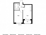 1-комнатная квартира, 38.8 м², 16/25 эт. Санкт-Петербург