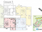 1-комнатная квартира, 59 м², 7/23 эт. Москва