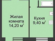 1-комнатная квартира, 35.9 м², 10/10 эт. Нижний Новгород