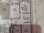 3-комнатная квартира, 94.8 м², 2/6 эт. Тамбов