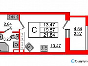 Студия, 21.8 м², 22/27 эт. Санкт-Петербург