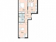 2-комнатная квартира, 70.9 м², 2/23 эт. Санкт-Петербург