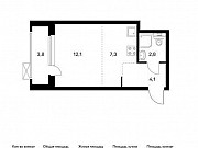 Студия, 28.2 м², 2/25 эт. Санкт-Петербург