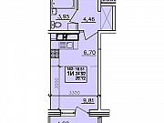 1-комнатная квартира, 29 м², 4/16 эт. Иркутск