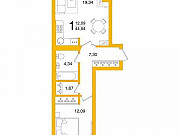 1-комнатная квартира, 44.9 м², 1/6 эт. Уфа