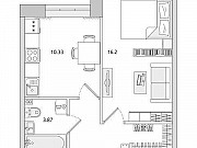 1-комнатная квартира, 36.8 м², 1/17 эт. Санкт-Петербург