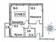 2-комнатная квартира, 47 м², 1/5 эт. Старая Купавна