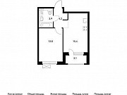 1-комнатная квартира, 38.8 м², 23/25 эт. Санкт-Петербург