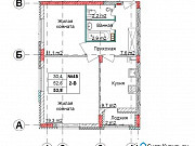 2-комнатная квартира, 53.7 м², 2/10 эт. Нижний Новгород