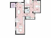 3-комнатная квартира, 94.5 м², 5/23 эт. Санкт-Петербург