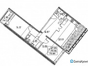 2-комнатная квартира, 73.7 м², 12/12 эт. Санкт-Петербург