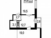2-комнатная квартира, 60.2 м², 7/7 эт. Мытищи