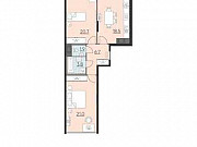 2-комнатная квартира, 74 м², 6/23 эт. Санкт-Петербург