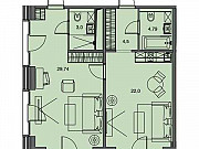 2-комнатная квартира, 64 м², 3/11 эт. Санкт-Петербург